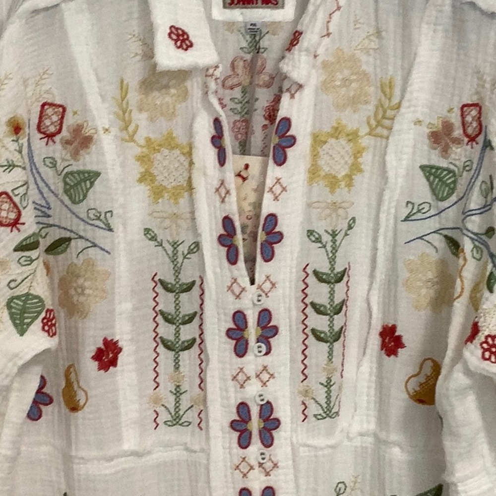 SOLD!!! Johnny Was Felicity tunic - Picture 4 of 8